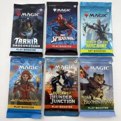 MTG Six Booster Pack Variety Lot - Bloomburrow, March of the Machine and more! - Image 1