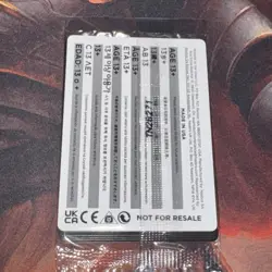 Into The Flood Maw X5 Mtg Secrets Of Strixhaven Promo Nm Retro Frame Sealed Pack - Image 3