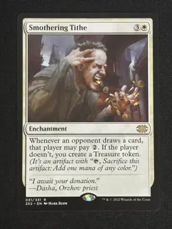 1x MTG Smothering Tithe - Double Masters 2022 (2X2) #31 - Magic the Gathering - Image 1