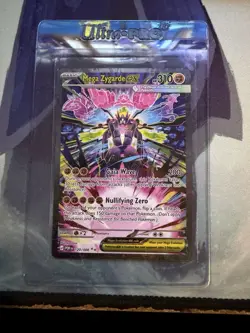 Pokemon Mega Zygarde EX Holo Rare 310 HP 120/088 POR Fighting TCG Card - Image 1