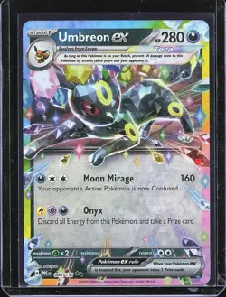 Umbreon ex 060/137 Tera Full Art Pokemon NM B-0003 - Image 1