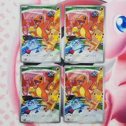 Charmander 038 Promo - x4 Lot - First Partner Pokemon Cards - #L474 - Image 1