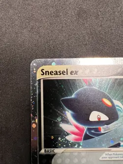 Sneasel ex 103/109 SWIRL Ultra Rare - Pokemon Ruby and Sapphire Vintage LP - Image 2