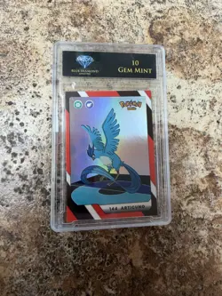 Pokemon Full House Kanto Articuno Holo BDG 10 Gem Mint Graded Slab - Image 1
