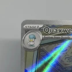 Pokemon Quaxwell #207/193 Illustration Rare Paldea Evolved Near Mint - Image 3