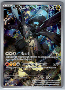 Pokemon N's Zekrom Mega Evolution Black Star Promo MEP031 - Image 3