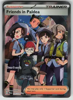 Pokemon Friends in Paldea Ultra Rare SV: Prismatic Evolutions 137/131 NM - Image 1