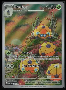 Pokemon SV04: Paradox Rift #184/182 Dottler Near Mint or Better - Image 1