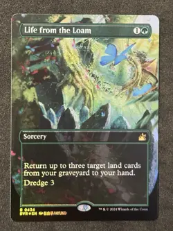 Life from the Loam - 434 Borderless Anime Foil - MTG - Ravnica Remastered - NM - Image 1