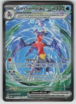Pokemon Garchomp ex - Special Illustration Rare Holo SV04: Paradox Rift 245/182 - Image 1