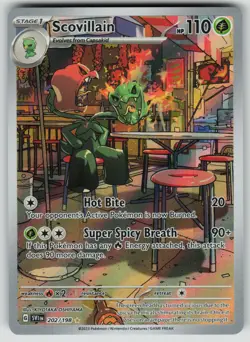 Pokemon Scovillain Illustration Rare SV01: Scarlet & Violet Base Set 202/198 NM - Image 1