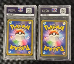 Pokemon Charmeleon Charizard CP3 004 005 Pokekyun 1st ed. Sequential PSA 10 - Image 2