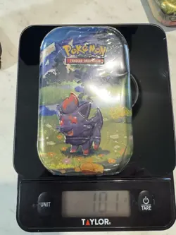 101.0 g VERY HEAVY! - Pokemon Ascended Heroes Mini Tin - Possible GOD PACKU - Image 1