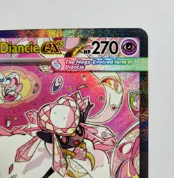 Mega Diancie ex Special Illustration Rare 282/217 Ascended Heroes Pokemon TCG NM - Image 2