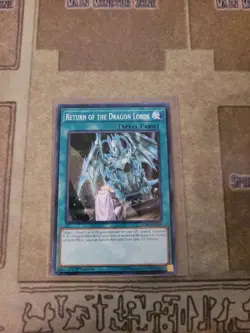 YUGIOH RETURN OF THE DRAGON LORDS SDRR-EN030 COMMON 1ST ED NM - Image 1