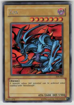 Yugioh The Falsebound Kingdom #TFK-001 Zoa Lightly played - Image 1