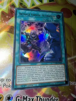 Artmage Varnish -Alteration Ultra Rare DUAD-EN058 NM 1st Edition Yu-Gi-Oh! - Image 1