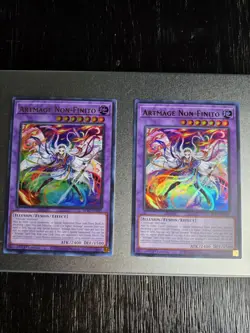 2X BPRO-EN035 Artmage Non-Finito Ultra Rare 1st Edition YuGiOh - Image 1