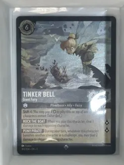 Tinker Bell Giant Fairy 193/204 Foil Disney Lorcana The First Chapter 👑 - Image 1