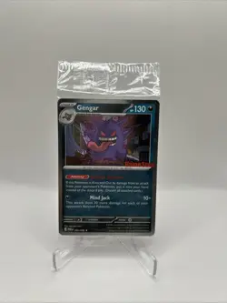 Gengar 050/088 GameStop Stamped Promo SEALED Cosmo Foil Pokemon Card - Image 1