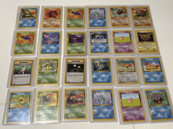 Vintage Lot Pokemon 24 Cards First Edition - Image 1