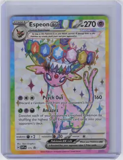 Espeon ex - 175 Promo SV: Scarlet & Violet Promo Cards SVP 175 NM - Image 1