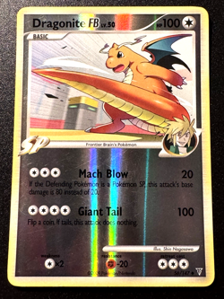 Dragonite FB 56/147 Supreme Victors Pokemon Card Reverse Holo Foil Rare MP - Image 1