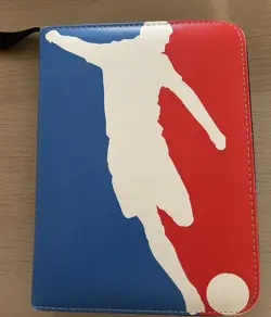 Trading Card Binder - Soccer/Football - 3 ring binder - holds 392 cards - Image 1