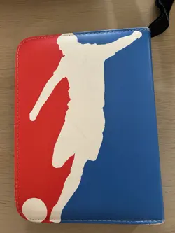 Trading Card Binder - Soccer/Football - 3 ring binder - holds 392 cards - Image 2