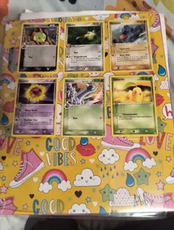 Random Lot Of 6 Old Pokemon Cards From 2004, 2006, 2007 - Image 1