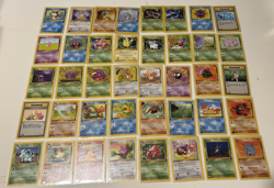 Vintage Lot Pokemon 40 Cards First Edition - Image 1