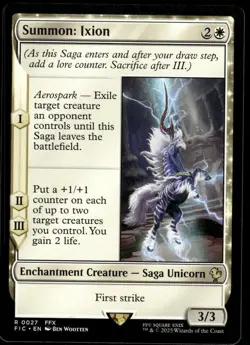 1x Summon: Ixion - Commander: FINAL FANTASY - NM - MTG - Image 1