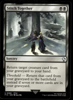 1x Stitch Together - Commander: FINAL FANTASY - NM - MTG - Image 1