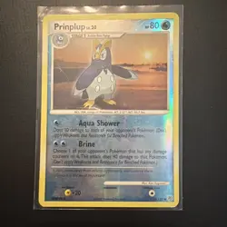 Pokemon TCG Prinplup Diamond & Pearl Reverse Holo Card 58/130 - Image 1