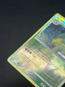 Pokemon TCG Grotle Card 49/130 Reverse Holo Stamped Diamond & Pearl - Image 3