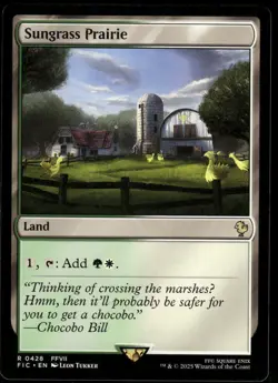 1x Sungrass Prairie - Commander: FINAL FANTASY - NM - MTG - Image 1