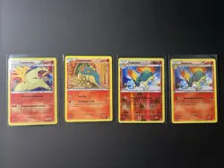 POKEMON RUSSIAN TYPHLOSION, QUILAVA AND CYNDAQUIL CARD LOT (READ DESCRIPTION) - Image 1