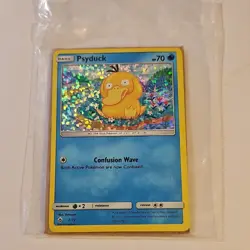 Sealed Pokemon TCG Psyduck 002/012 McDonald's 2018 Promo Holo Basic Card - Image 1