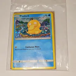 Sealed Pokemon TCG Psyduck 002/012 McDonald's 2018 Promo Holo Basic Card - Image 5