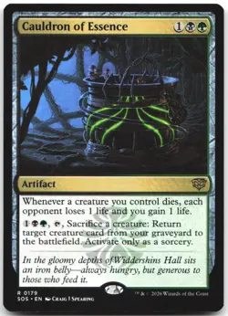 Cauldron of Essence 179 Rare Secrets of Strixhaven Magic: The Gathering NM - Image 1