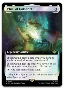 Phial of Galadriel (Extended Art) (Surge Foil) #793 NM Lord of the Rings - Image 1