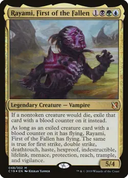 MTG Rayami, First of the Fallen [Commander 2019] Foil Near Mint Magic - Image 1