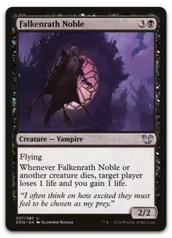 Falkenrath Noble #57 (LP) Blessed vs. Cursed DDQ Magic MTG - Image 1