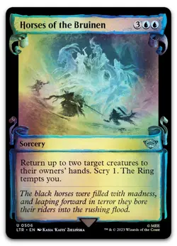 Horses of the Bruinen (Showcase Scrolls) #506 (Foil) NM Lord of the Rings - Image 1