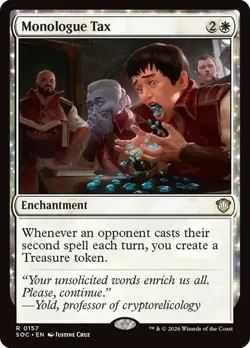 Monologue Tax - Secrets of Strixhaven - MtG - NM - Image 1