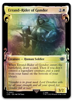 Errand-Rider of Gondor (Showcase Scrolls) #462 (Foil) NM Lord of the Rings - Image 1