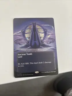 Ancient Tomb (0136) (Borderless)Galaxy Foil EOE StellarNon Tournament Playtest - Image 1
