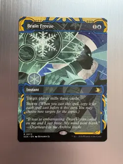 Brain Freeze - 13 - MTG: Secrets of Strixhaven - Borderless - Regular - Image 1