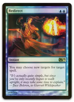Redirect #74 (Foil) (LP) Magic 2012 (M12) M12 Magic MTG - Image 1