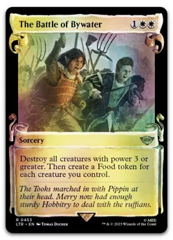 The Battle of Bywater (Showcase Scrolls) #453 (Foil) NM Lord of the Rings - Image 1